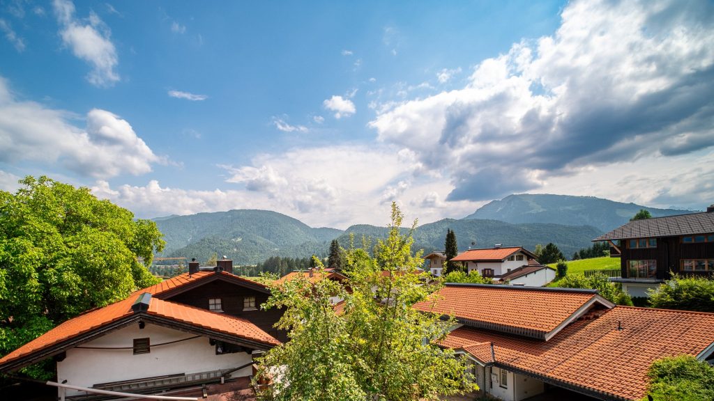 Bergblick aus Ferienwohnung Wilder Kaiser