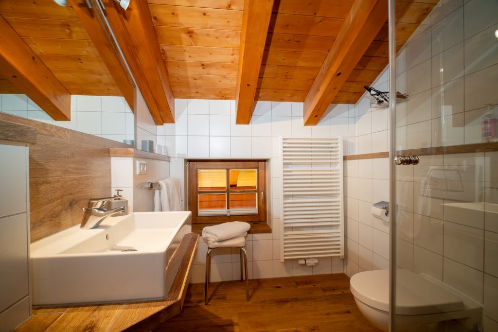 Badezimmer Ferienwohnung Wilder Kaiser