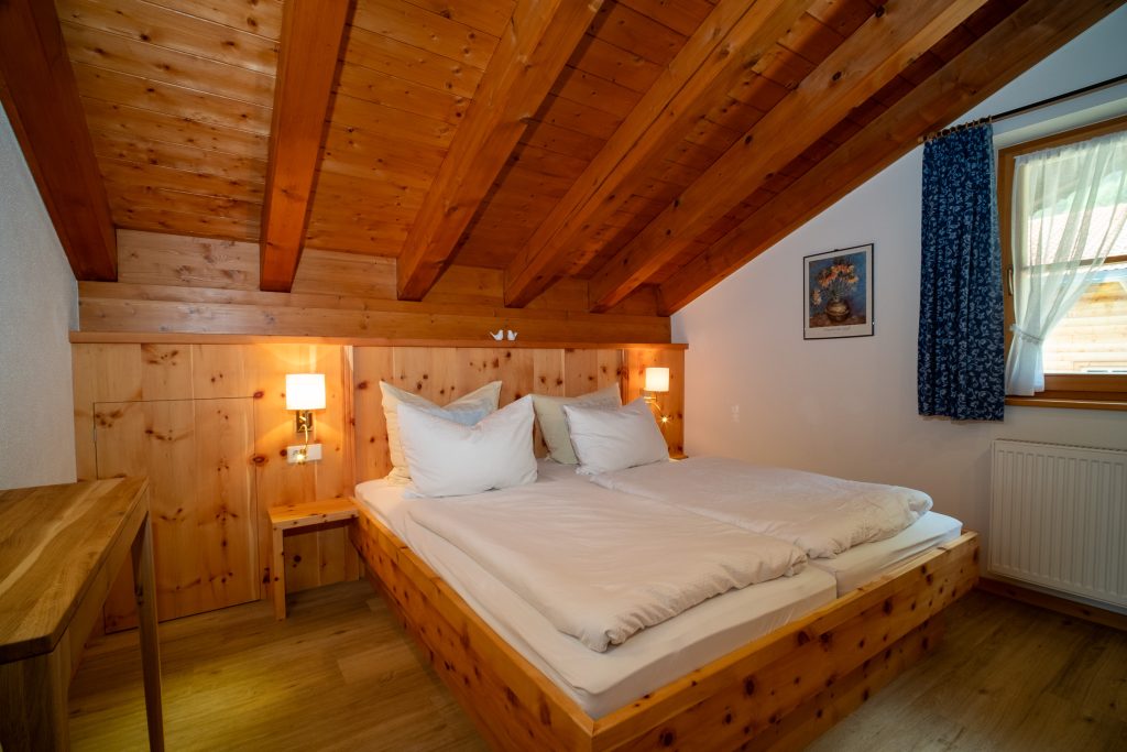 Schlafzimmer Ferienwohnung Wilder Kaiser